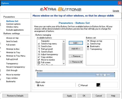 Image result for Title Bar Customizer for Installed Programs