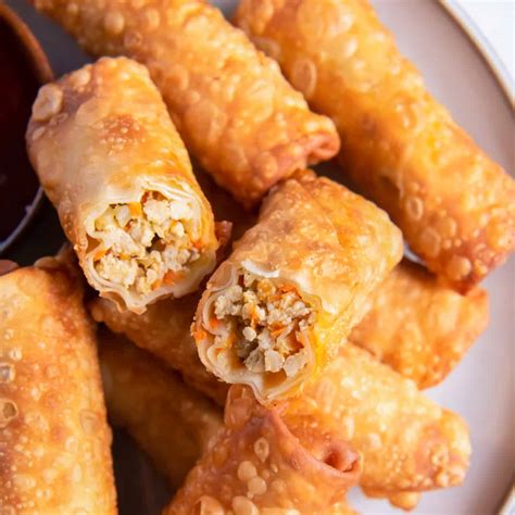 Chicken Egg Rolls Recipe - Easy Chicken Recipes