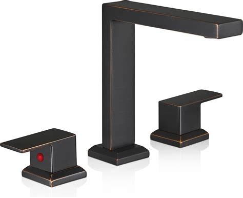 HOIGY Oil Rubbed Bronze Waterfall Tub Faucet 3 Hole, Brass High Flow ...