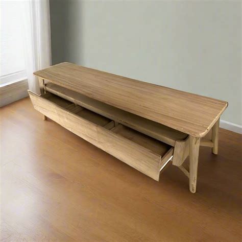 Teak TV Cabinet TVC-108 | Buy Online in India | TimberCraft