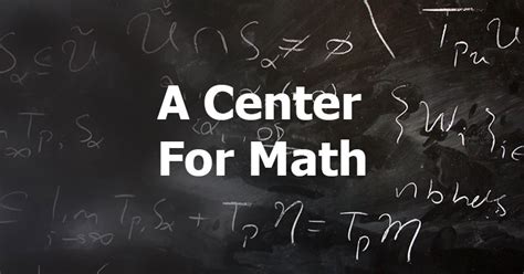 Image result for Center for Learning Mathematics