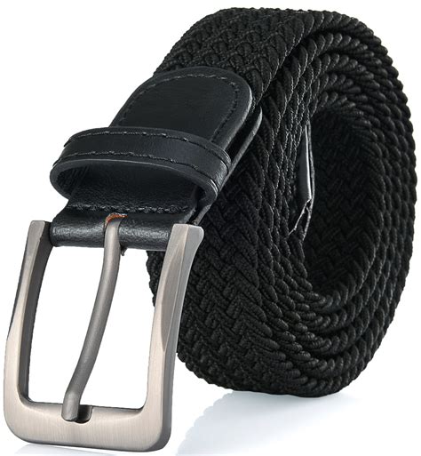 Gallery Seven - Gallery Seven Woven Elastic Braided Belt For Men ...
