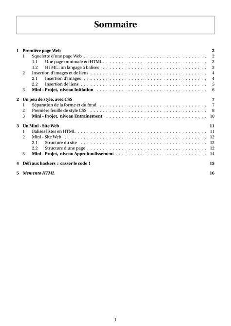 Image result for Exercice Programmation HTML Debutant