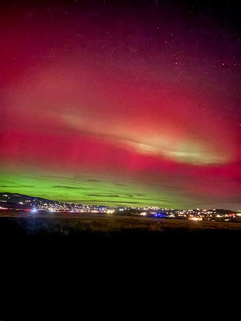 Northern lights dazzle Park City skies: rare aurora may return ...