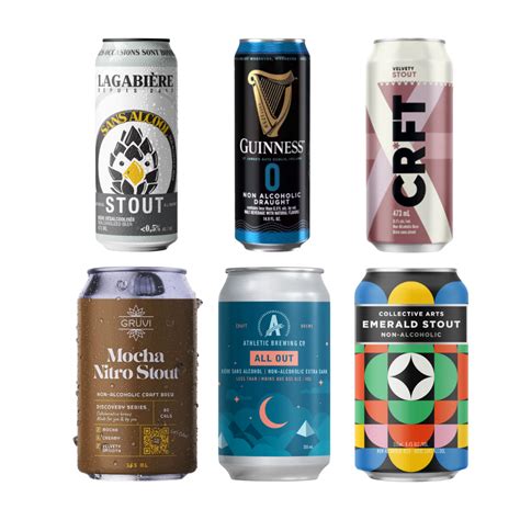 Non-alcoholic beer - Ultimate Stout Beer Box (6 Pack) – Upside Drinks