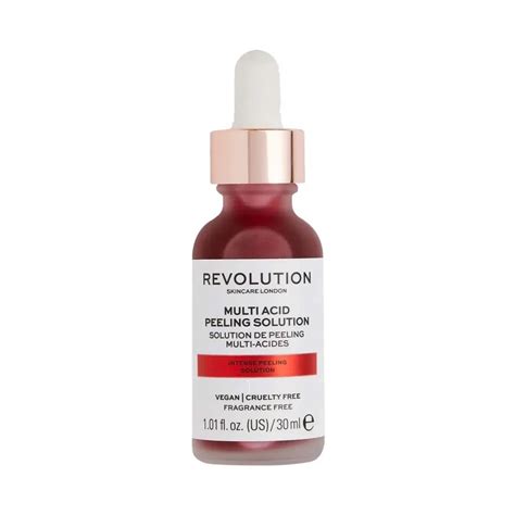 Buy Makeup Revolution Skin Care Multi Acid AHA And BHA Peel Serum (30ml ...