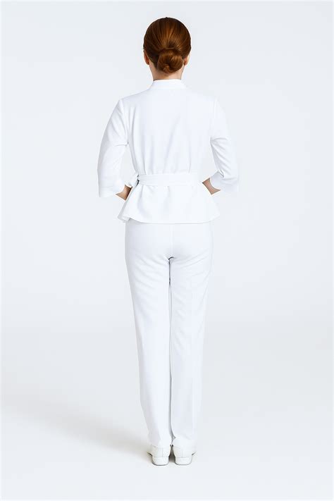 Beauty Salon Workwear (2 Piece) - Color White – Uniform Nation