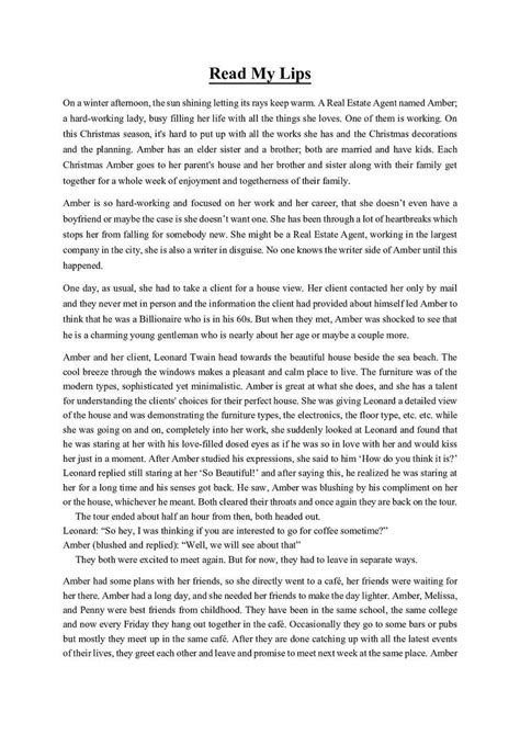 I want one Erotica Story of 750 words . | Freelancer