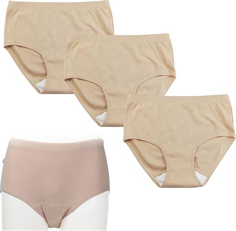 Amazon.com: 3-Packs Incontinence Underwear for Women, Leak Proof ...