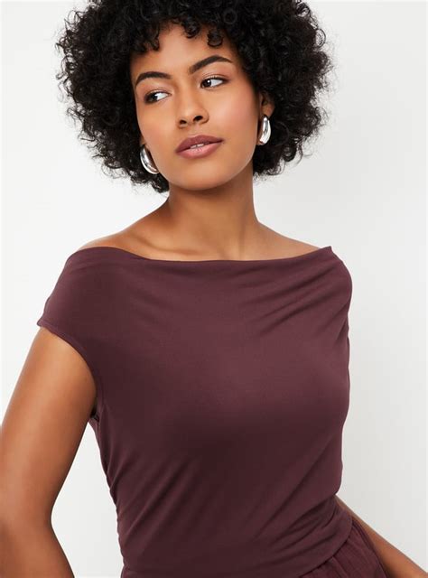 Buy Kalki x Max Women Solid Cowl Neck Top Online at just Rs. 699.0 ...