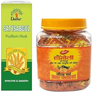 Buy Dabur Sat Isabgol|Psyllium Husk| Effective Relief From Constipation ...