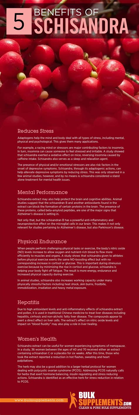 Schisandra Berry Benefits