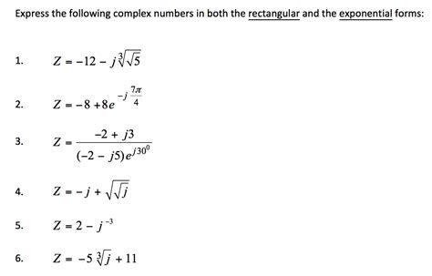 Image result for Express Complex Numbers in Exponential Form