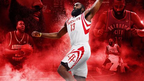 James Harden Houston Rockets HD Desktop Wallpaper