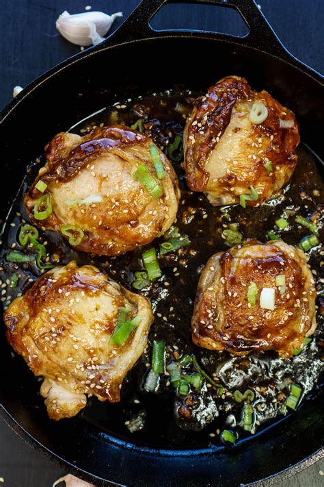 Garlic Ginger Soy Chicken Thighs at Clarence Swingle blog