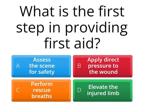 Image result for First Aid Exam Questions