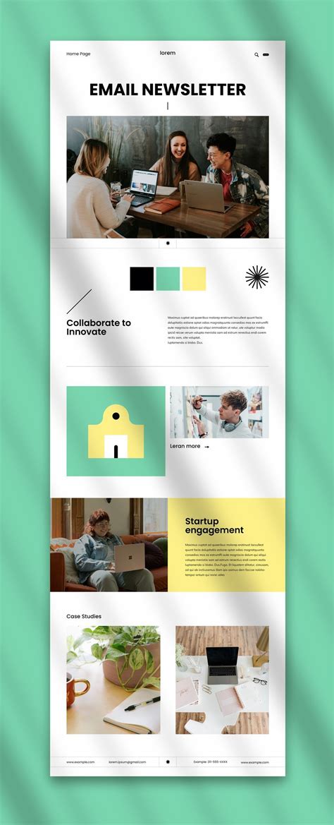 5 Modern Email Newsletter Templates for Your Inspiration | Email ...