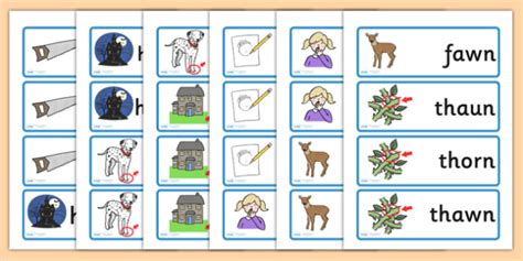 Or Au Aw Which Is The Correct Spelling Word Cards