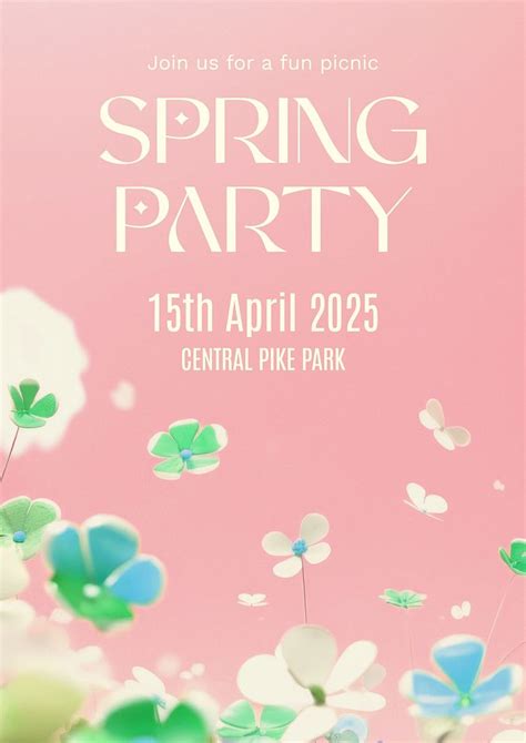 Image result for Spring Ball Party Poster