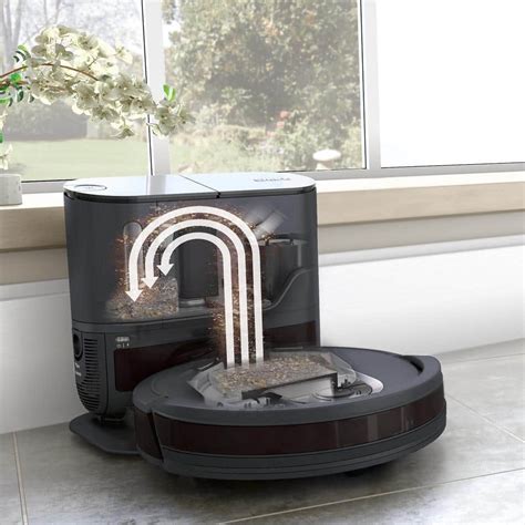 EZ Self-Empty Base Row-by-Row Cleaning Robotic | Ubuy India