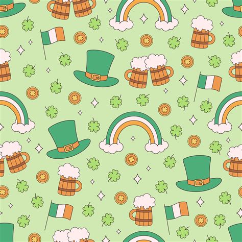 Download St Patricks Day Pattern Wallpaper | Wallpapers.com
