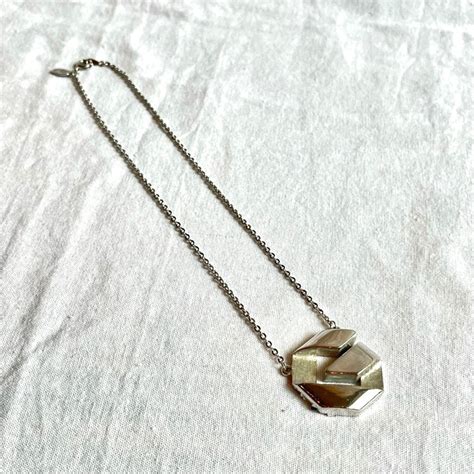 GIVENCHY "Big G" Silver Color Necklace | CARBOOTS