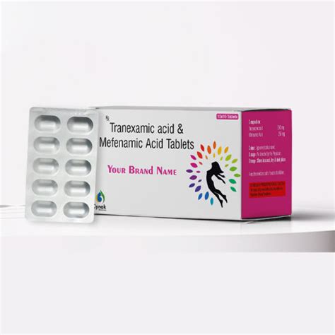 TRANEXEMIC + MEFENAMIC Tablets Cynak Lifesciences