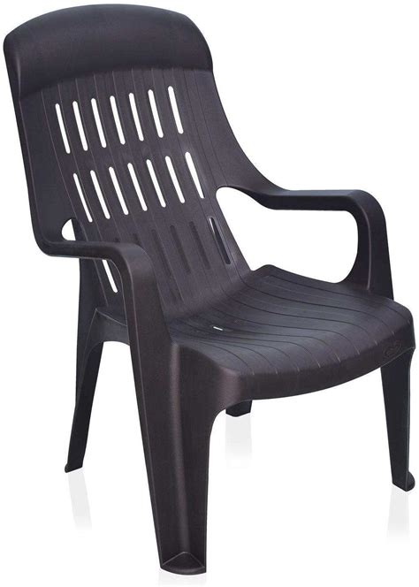 Nilkamal CLUBCHR Plastic Mid Back with Arm Chair |Chairs for Home ...