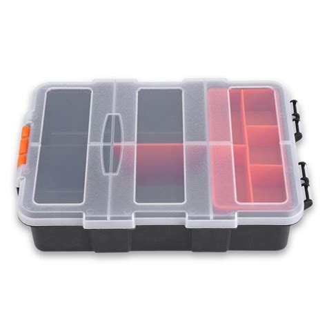 Component Storage Box, PP Parts Case Storage Box Small Parts Tool Box ...