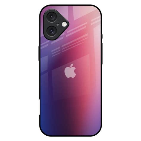 Multi Shaded Gradient iPhone 16 Plus Glass Back Cover - Flat 35% Off On ...