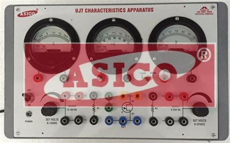 UJT Characteristics Apparatus.with Regulated Power Supplies : Amazon.in ...