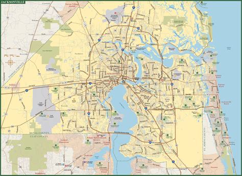 Jacksonville fl zip code map printable: Full Map View and Regional ...