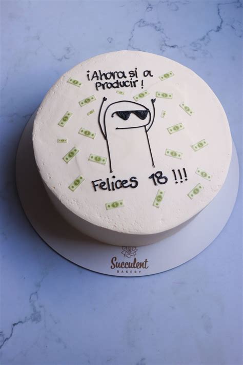 Money Cake with Spanish Words
