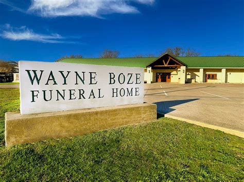 Wayne Boze Funeral Home | Waxahachie, TX