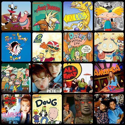 Old Nick Shows From The 90s Nicktoons (Nickelodeon’s Original