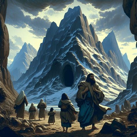 Genesis 19:30 Artwork | Bible Art