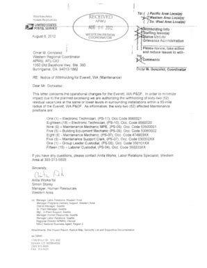 Fillable Online apwu WorkHour Impact Report - APWU - apwu Fax Email ...