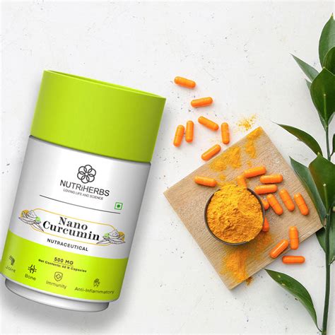 Nutriherbs Nano Curcumin with Pure Extract of Turmeric