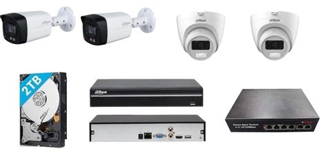 DAHUA 2MP IP(Network)Full-Colour With Audio(Built In Mice)Colour Vision ...