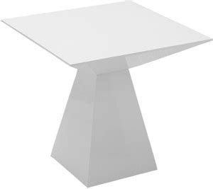 Black Square Engineered Wood Side Table Price in India - Buy Black ...