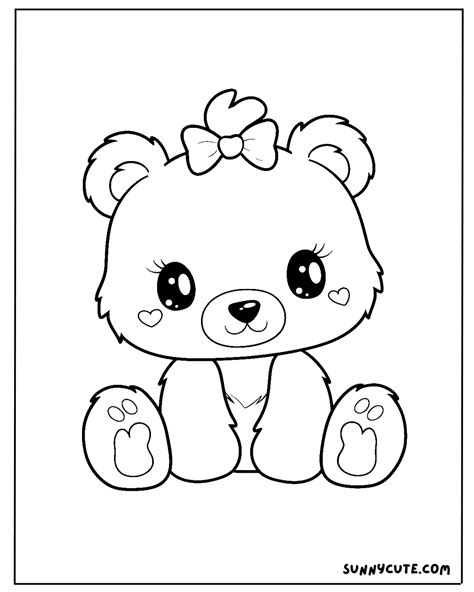 Best 13 54 Teddy Bear Coloring Pages (Free Printable PDFs) – Artofit