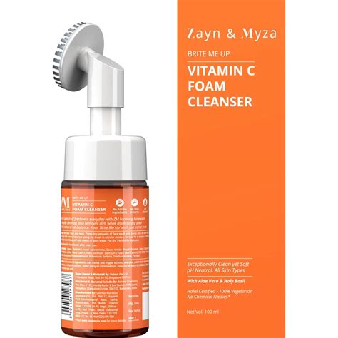 Buy ZAYN & MYZA _VITAMIN C FOAMING FACE WASH Online & Get Upto 60% OFF ...