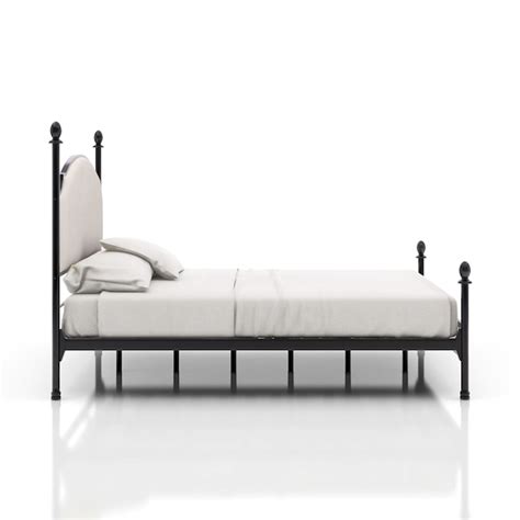 Furniture of America Caleppa Gun Metal Full Metal 4-Poster Bed IDF ...