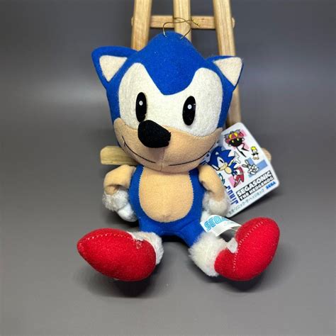Vintage 1992 SegaSonic/Sonic the Hedgehog Plush 14cm/6 inches - Php 750, Hobbies & Toys ...