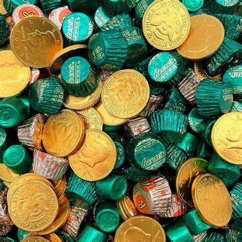 St. Patrick's Day Chocolate Candy Variety Pack ROLO, Gold Coins, Peanut ...
