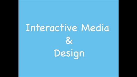 Interactive Multimedia Design 的图像结果
