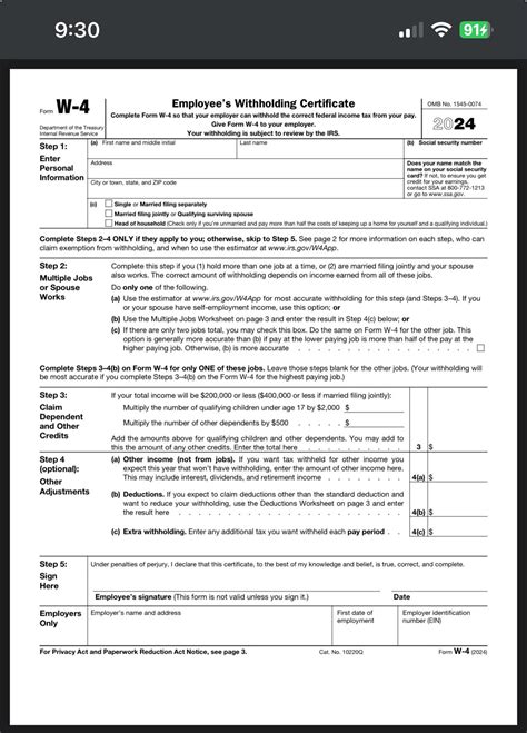MI W4 2025 Form | Printable Form 2026