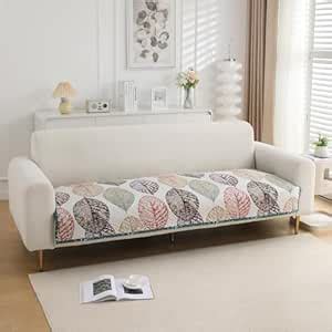 HOKIPO 'HomeHues Series' Printed Quilted 3 Seater Sofa Cover Seat Mat ...