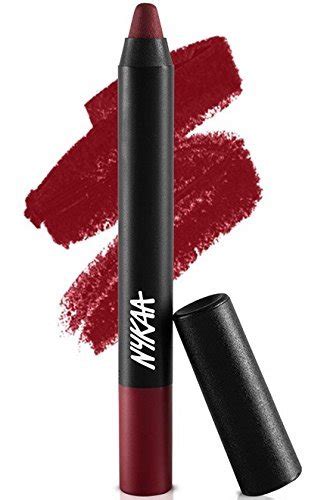 Buy Nykaa MATTE-ilicious Crayon Lipstick (Nykaa MATTE-ilicious Crayon ...