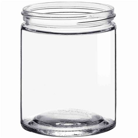 16 oz Calypso Wide Mouth Glass Jar 89mm Thread - Sample - Glassnow